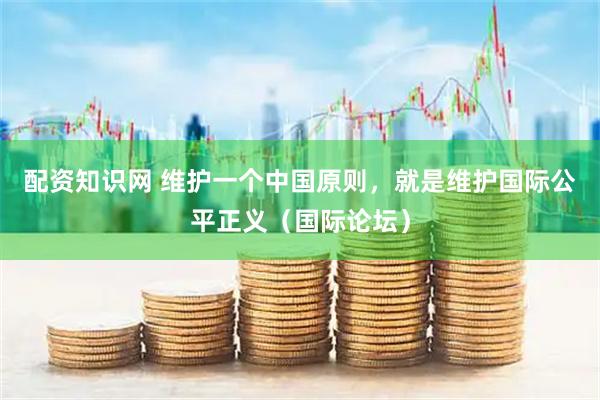 配资知识网 维护一个中国原则，就是维护国际公平正义（国际论坛）